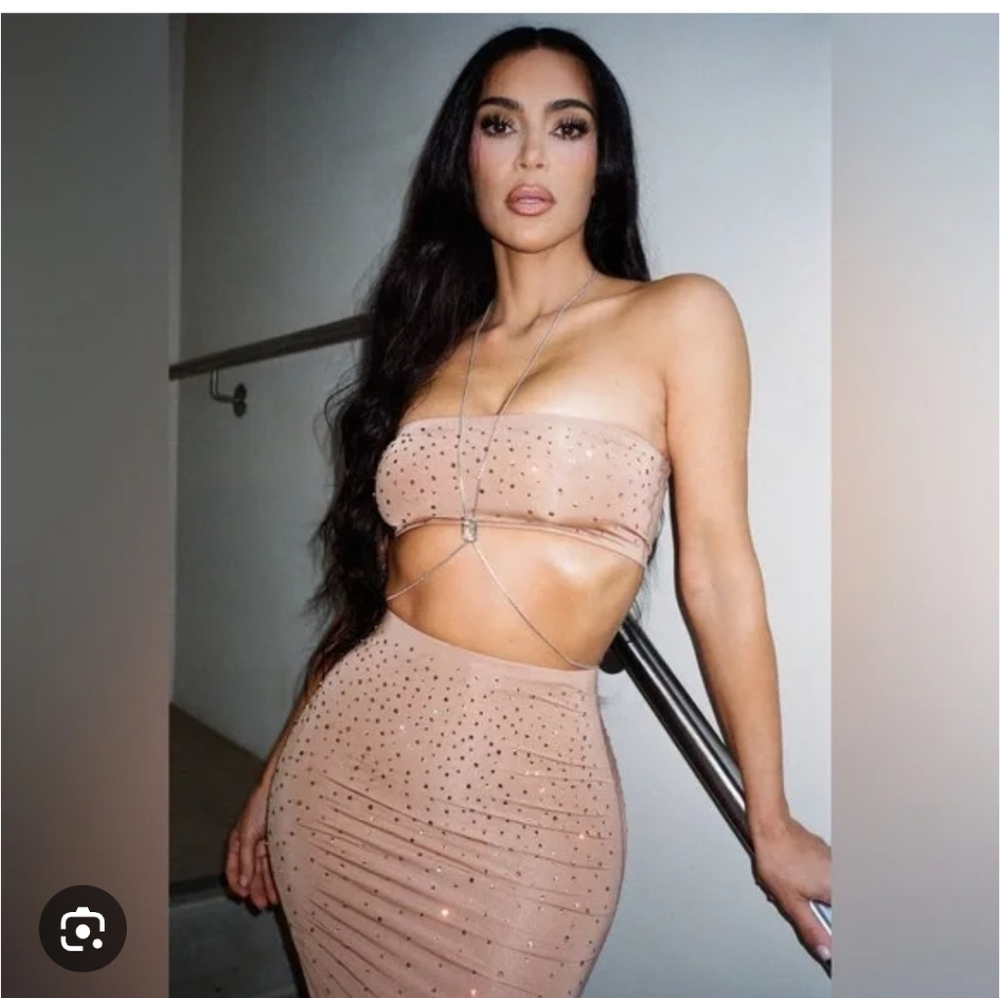 SKIMS Swarovski Sienna Bandeau 4x (Fits Down To 2x)